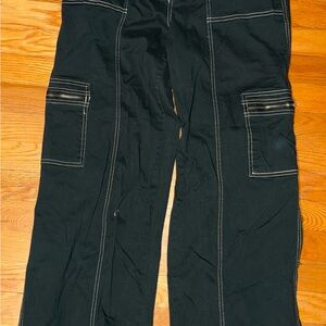 Men's Classic Black Cargo Pants